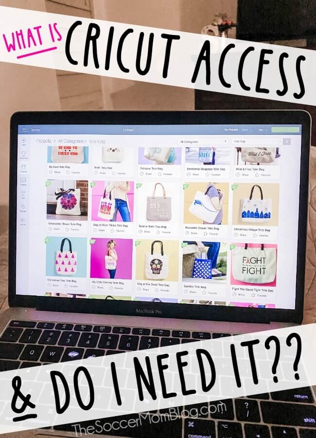 What is Cricut Access and why it is a must-have for Makers and crafters! What can you do with Cricut Design Space and Access? Is it worth the cost?