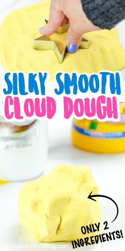 2 ingredient cloud dough