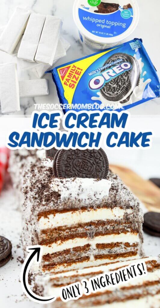 easy ice cream sandwich cake recipe