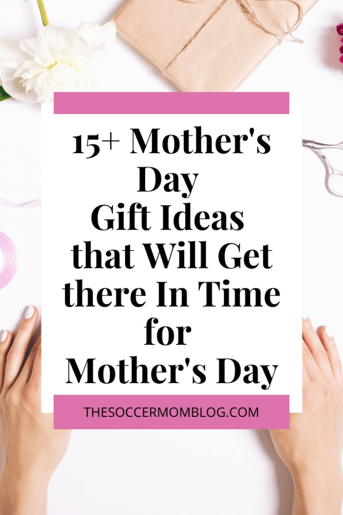 Mother's Day is almost here, and if you're still looking for the perfect gift for mom this Mother's Day, you're in luck! I have put together a list of gifts that you can either make or have delivered in time for Mother's Day!