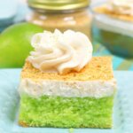 key lime sheet cake with frosting