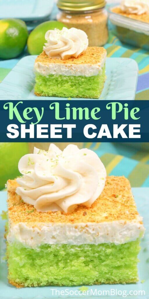 This tangy and delicious Key Lime Sheet Cake is a must-try for lovers of classic key lime pie!
