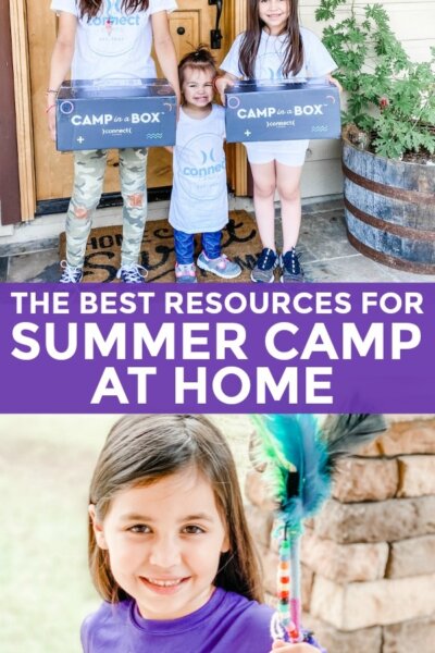 How to create an awesome summer camp at home experience for your kids -- on any budget!