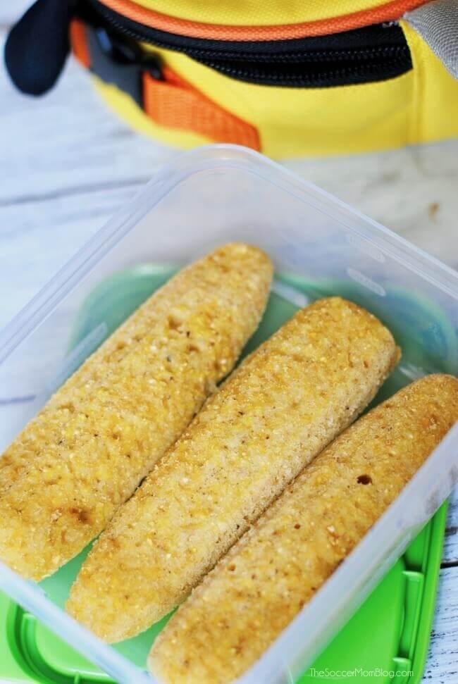 cornbread muffins shaped like corn cobs