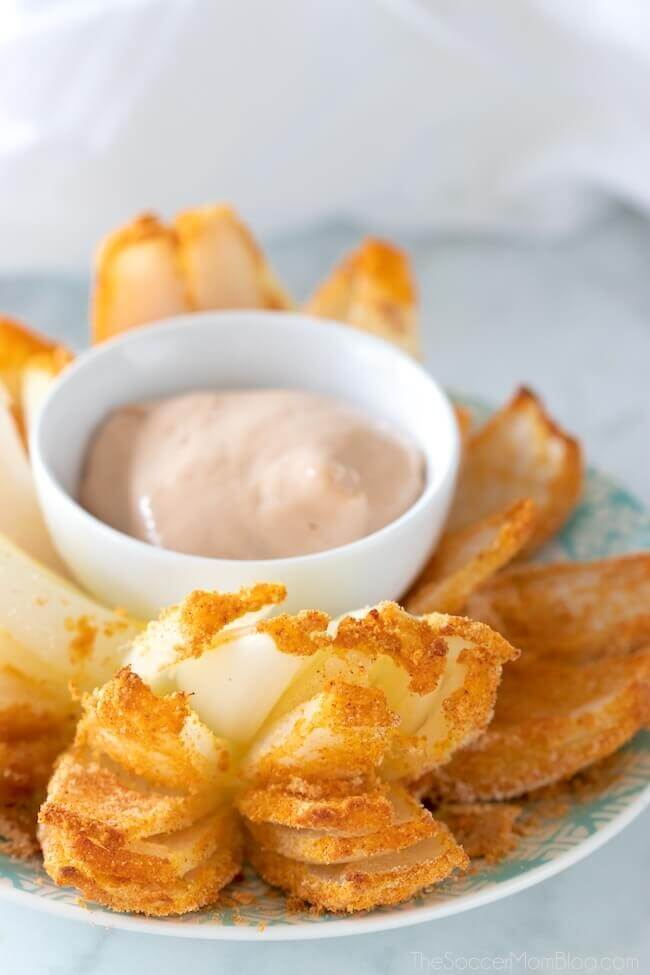 low carb blooming onion appetizer