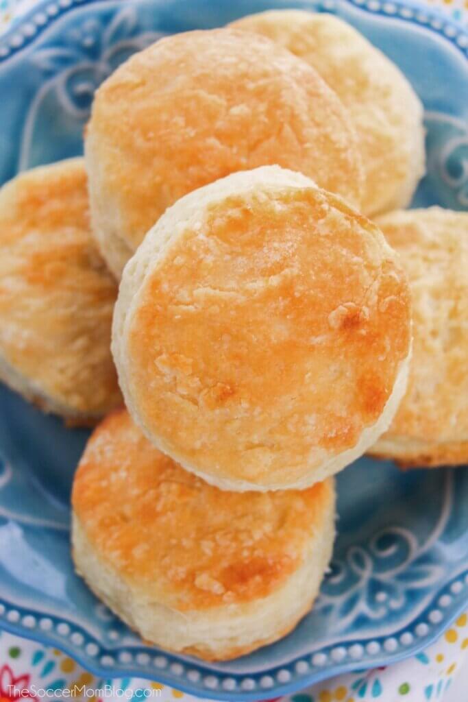 Light and buttery, these Southern Biscuits are perfect for any time of day!