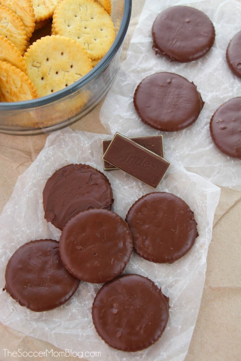 Ritz Cracker Thin Mints Only 2 Ingredients The Soccer Mom Blog