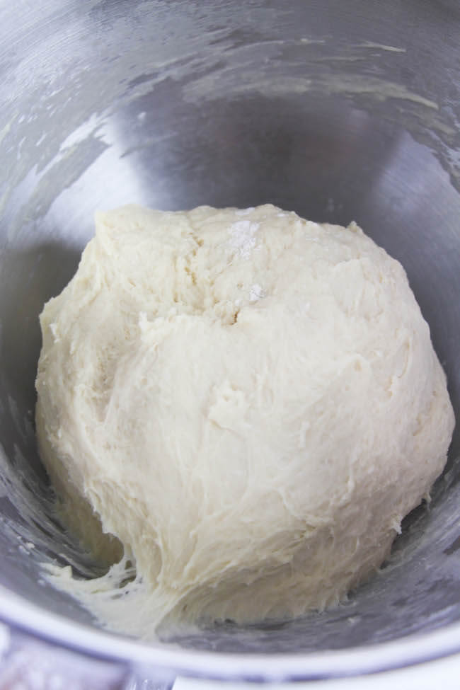 ball of Texas Roadhouse bread dough