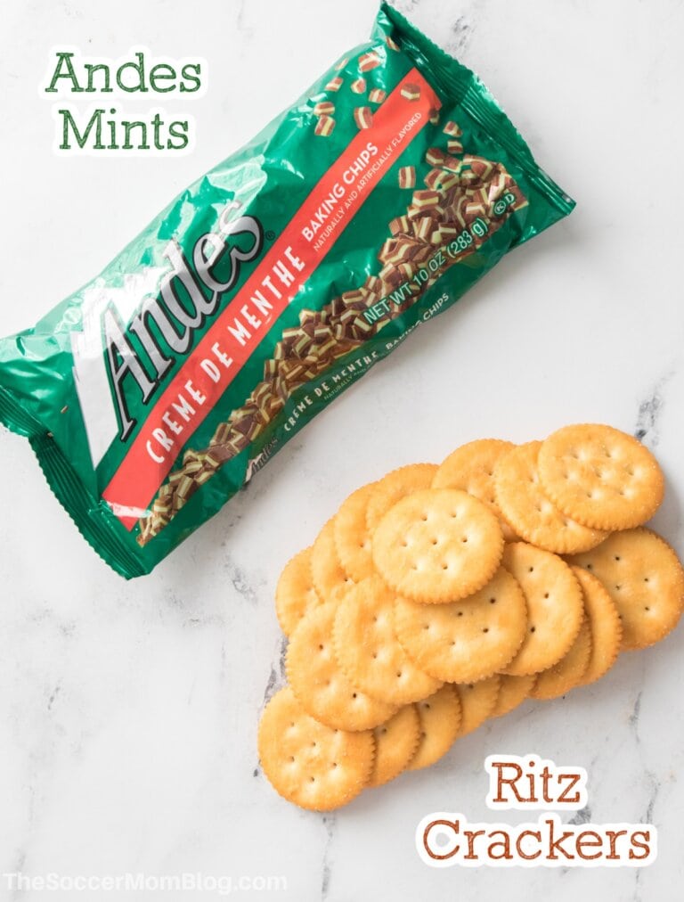 Ritz Cracker Thin Mints (Only 2 Ingredients!) - The Soccer Mom Blog