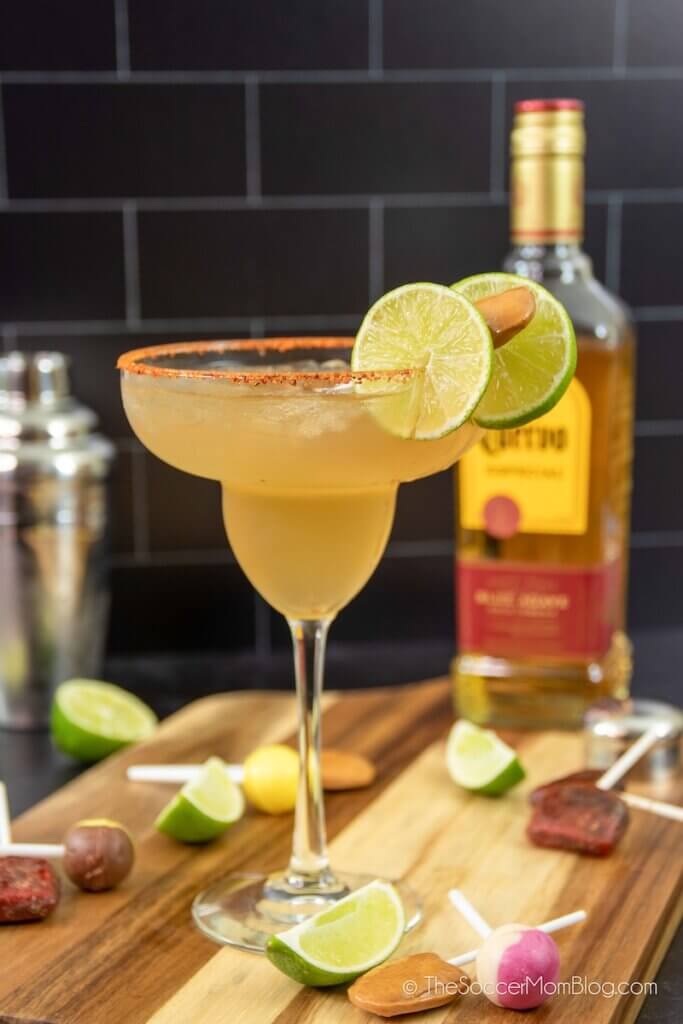 These sweet Mexican Candy Margarita are so simple to make, and such a treat to drink!