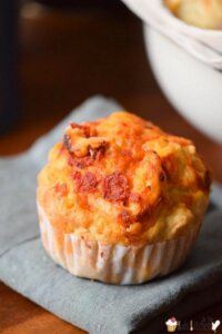 pizza flavored muffins