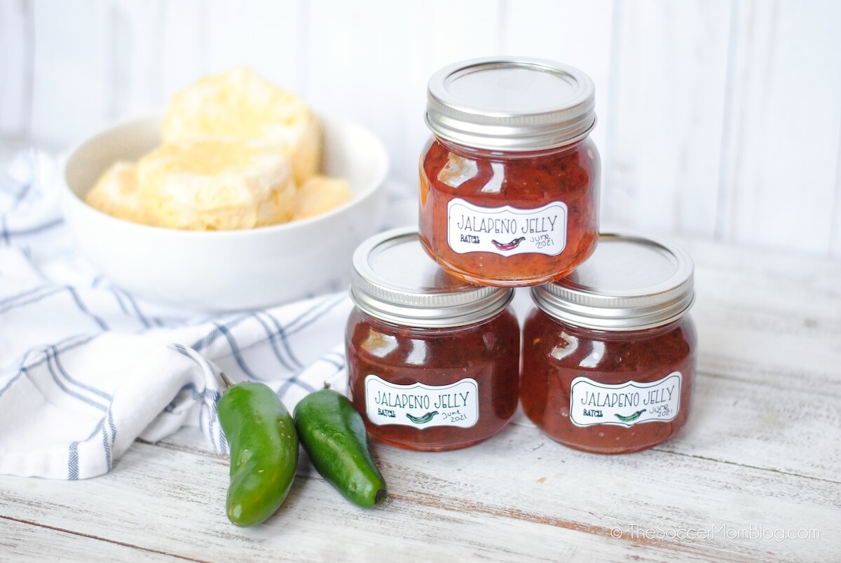 homemade canned jalapeno pepper jelly