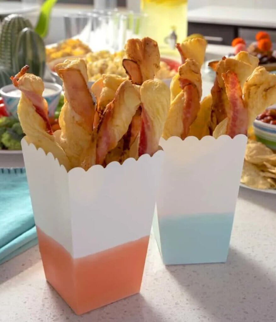 bacon puff pastry twists