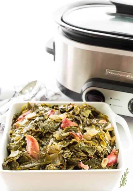 collard greens with slow cooker