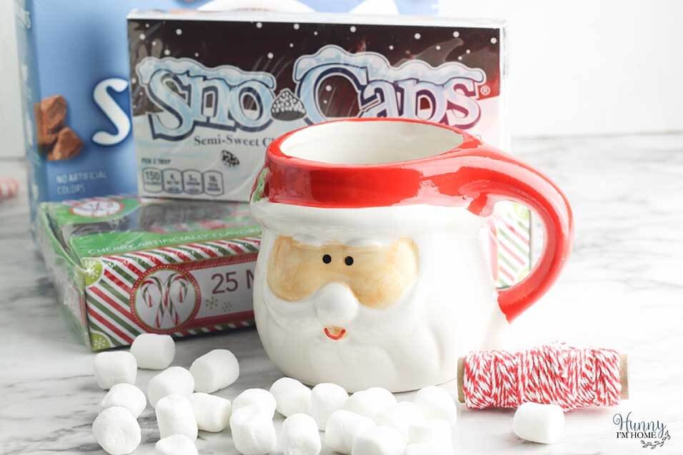 DIY hot chocolate gift set