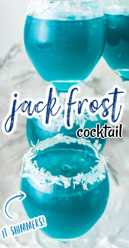 Jack Frost Cocktail Pin