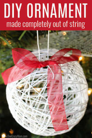 round string ornament