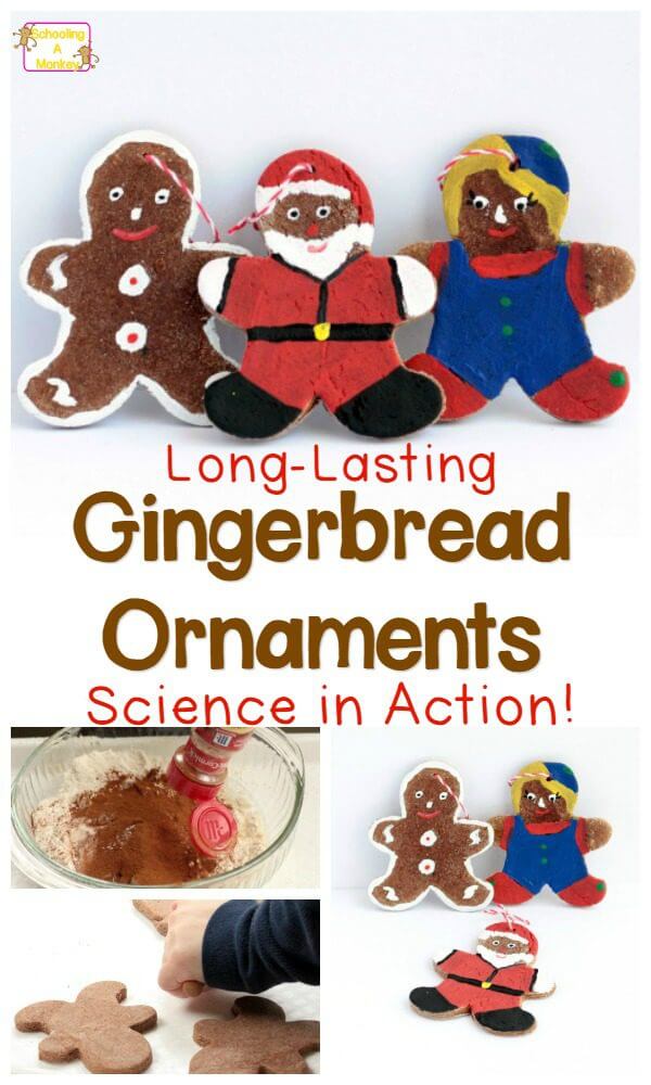 painted gingerbread men ornaments