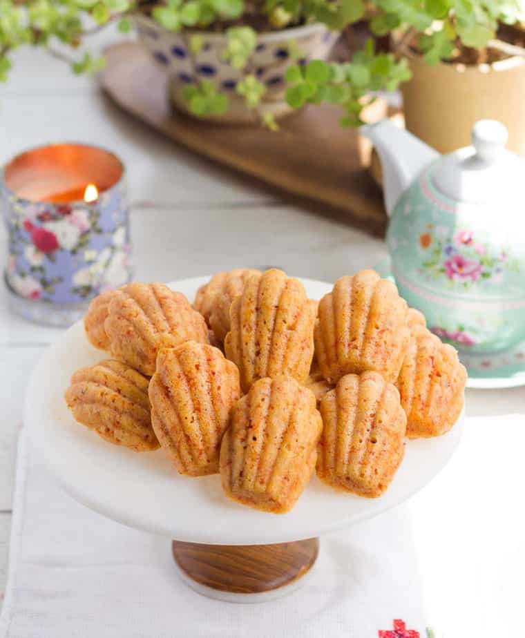 carrot cake madeline cookies