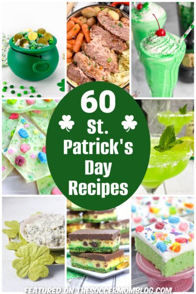 collage of St. Patrick's Day recipes