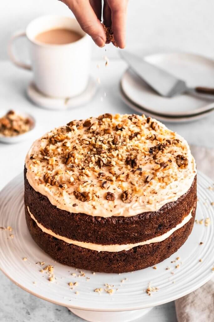 dairy free carrot layer cake