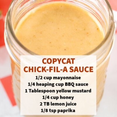 Copycat Chick-Fil-A Sauce Recipe - The Soccer Mom Blog