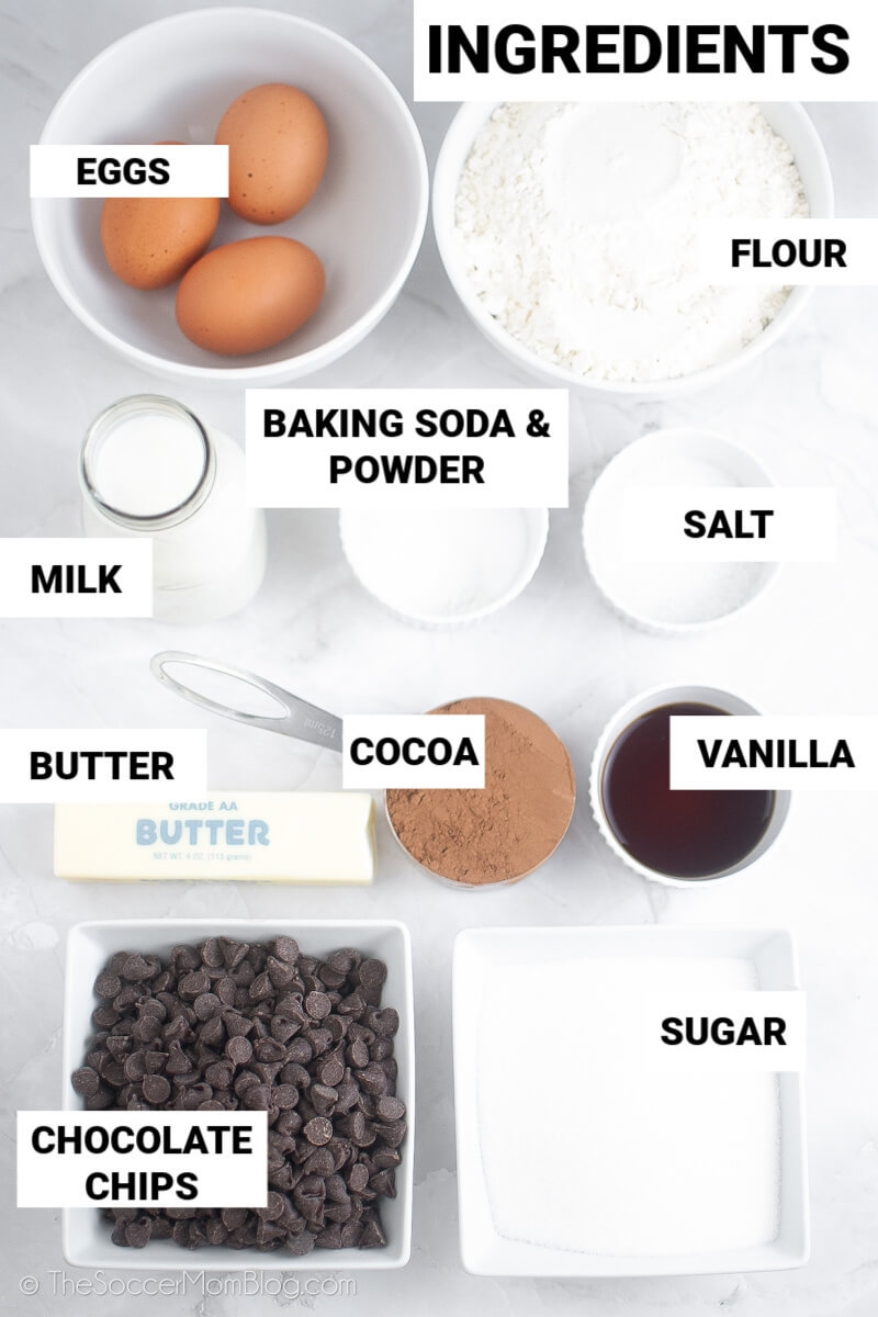ingredients needed to make air fryer muffins