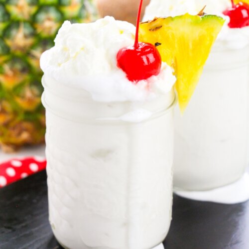 Frozen Piña Colada Recipe - The Soccer Mom Blog