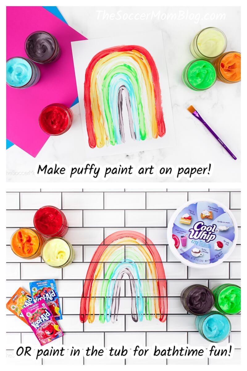 Kool Aid Puffy Paint Recipe ~ Learn Play Imagine