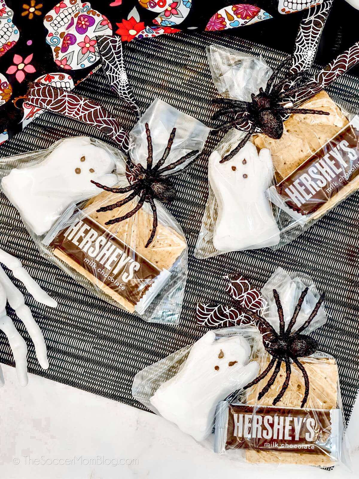 Halloween s'mores kits for kids