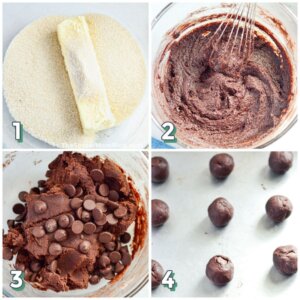 Pudding mix cookies step by step