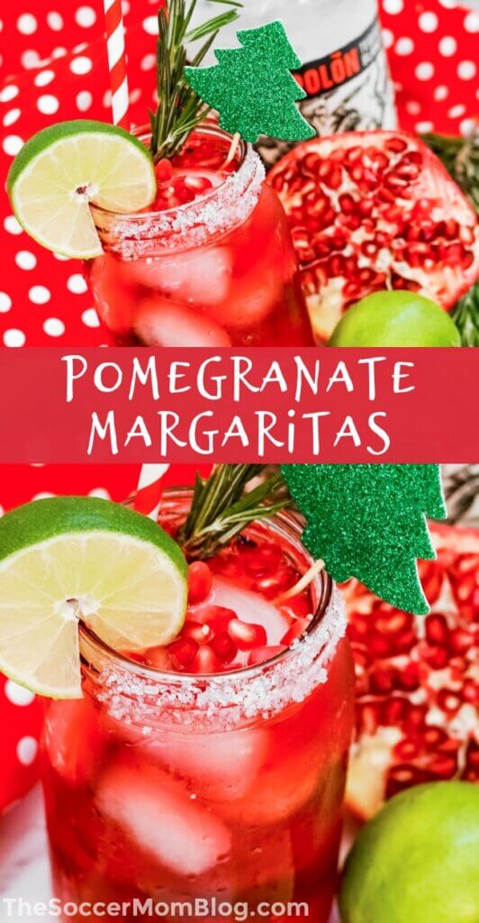 Pomegranate Margarita Pinterest Image