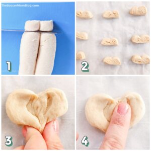 Crescent Dough Hearts Step by Step