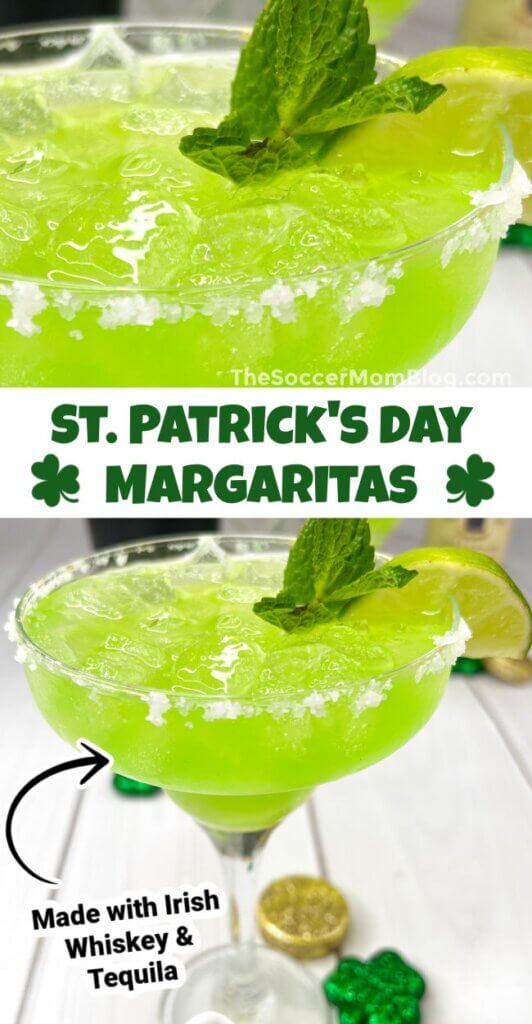 Irish Margaritas Pinterest image