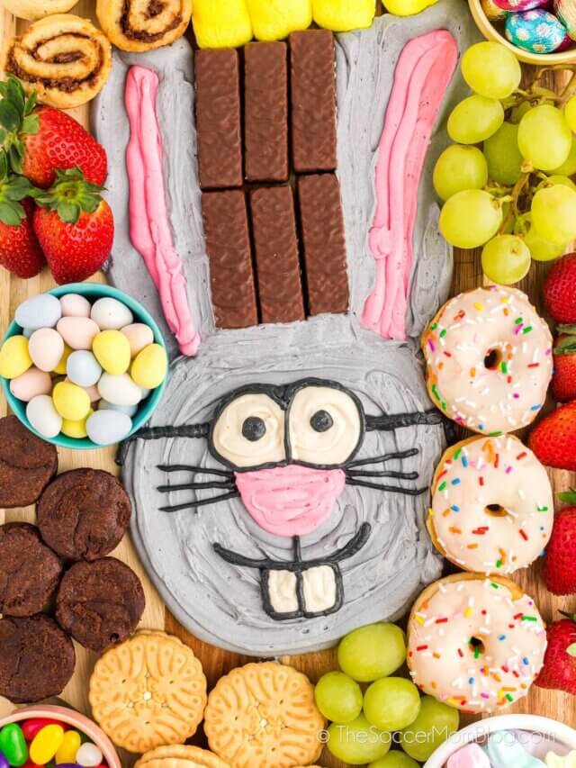 Easter Bunny Buttercream Board Story