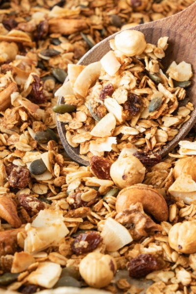 Healthy Homemade Granola Story Poster Image