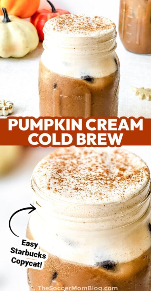 Starbucks Pumpkin Cream Cold Brew Pinterest Image