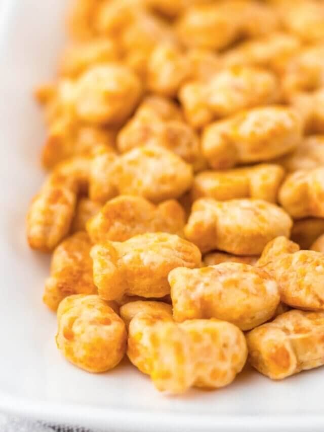 Homemade Goldfish Crackers