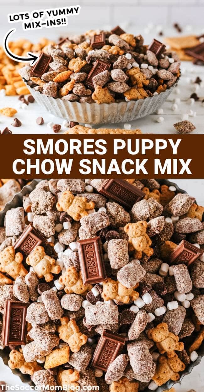 S'Mores Puppy Chow - The Soccer Mom Blog