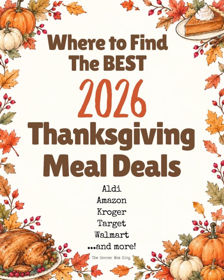 graphic that says "Where to Find the Best 2026 Thanksgiving Meal Deals"
