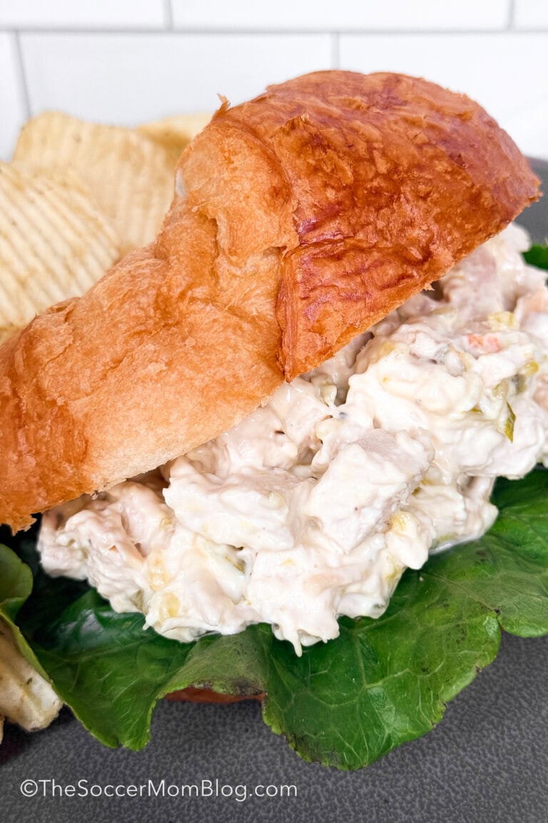 Easy Chicken Salad Recipe (4 ingredients!) - The Soccer Mom Blog