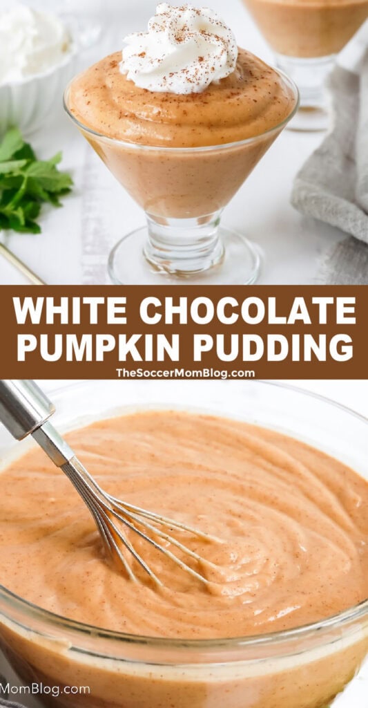 Pumpkin Pudding Pinterest Image.